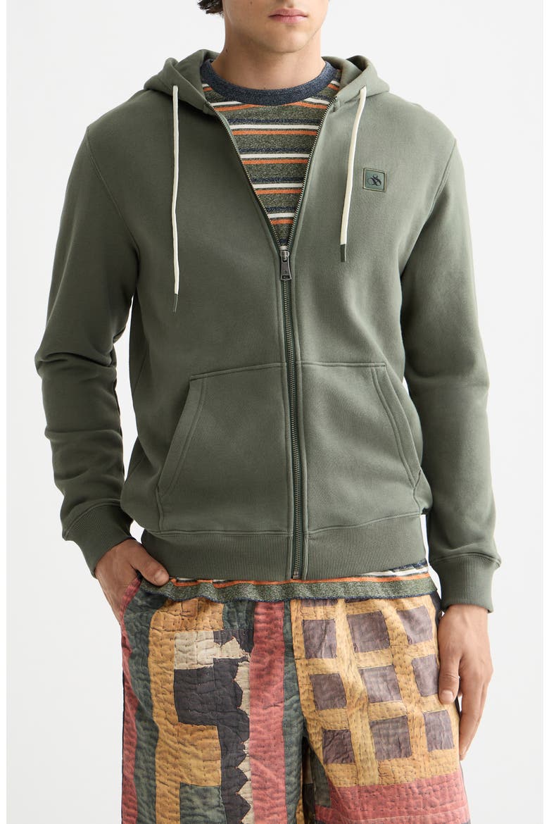 Full Zip Hoodie, Main, color, THYME