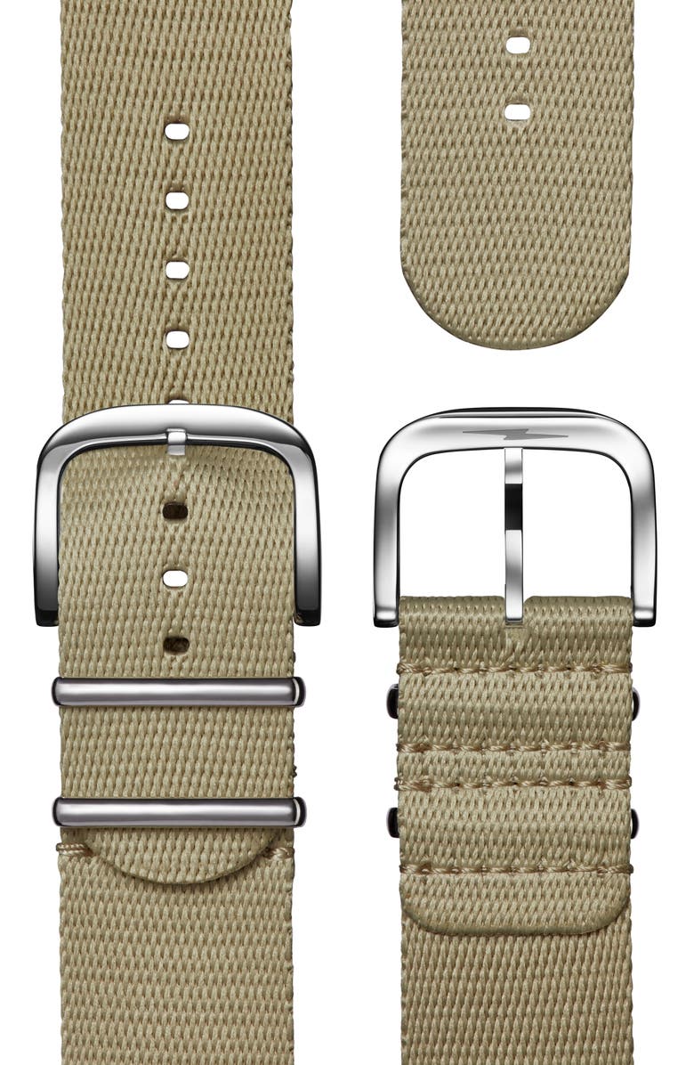 Shinola Runwell Sub Second Nylon Strap Watch, 47mm, Alternate, color, 