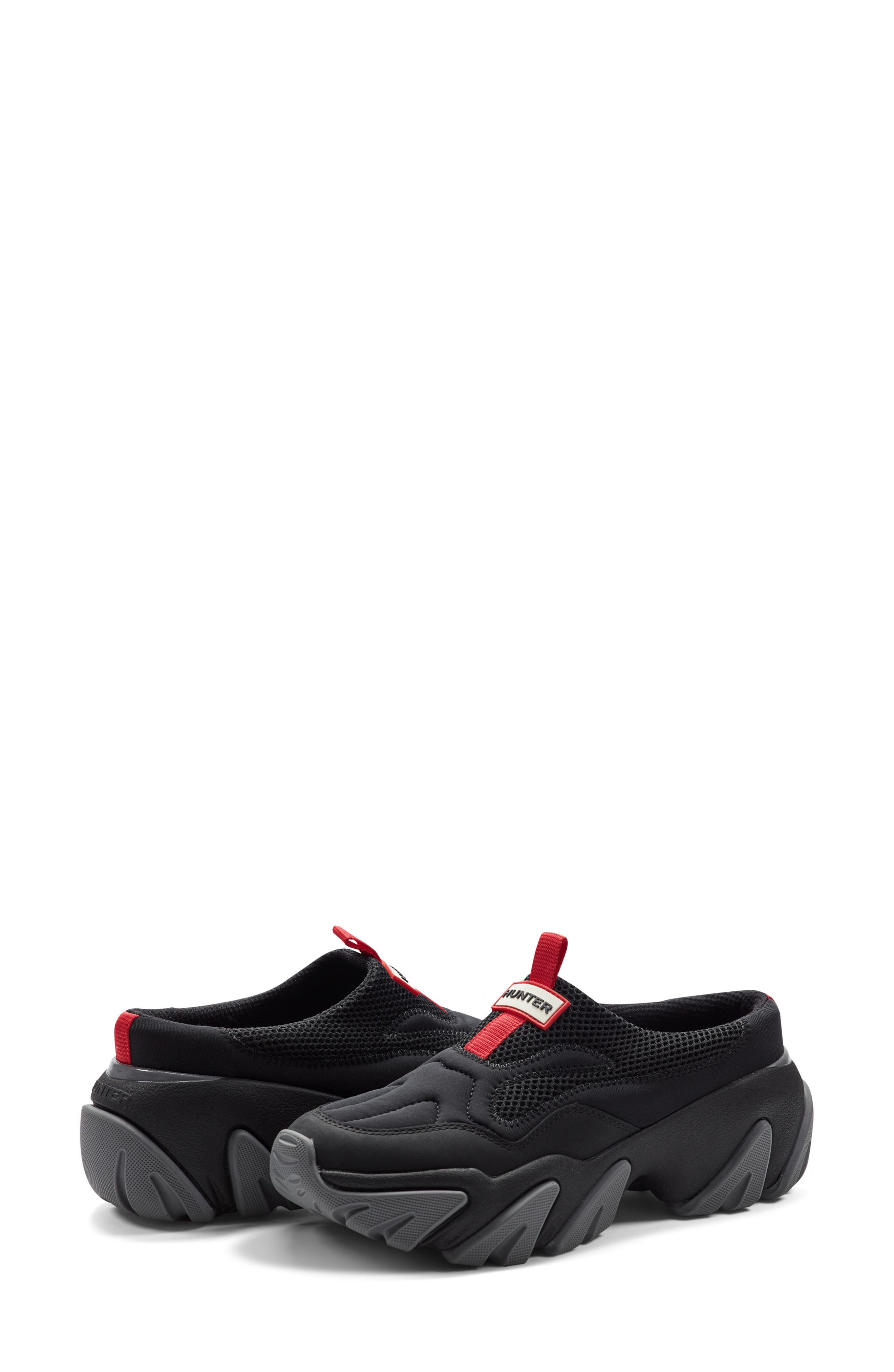 Hunter Darisa Water Repellent Slip-On Shoe, Alternate, color, Black