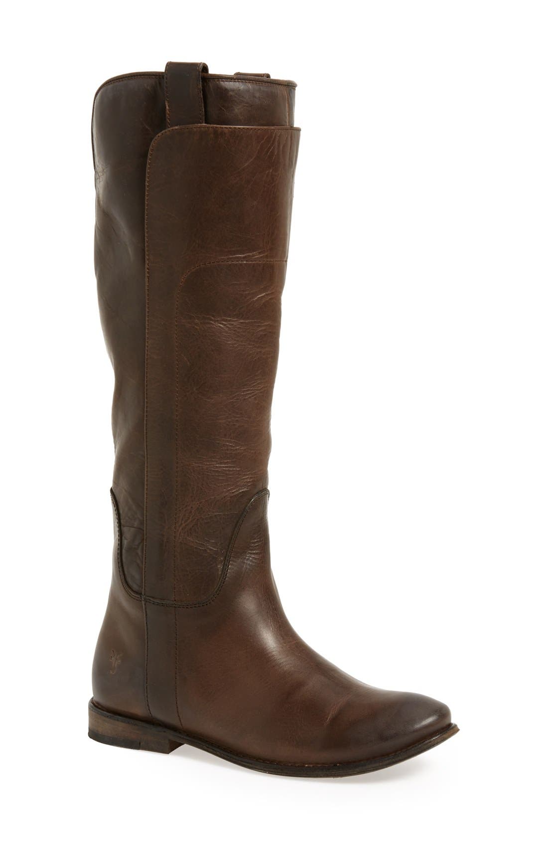 'Paige' Tall Riding Boot, Main, color, SLATE
