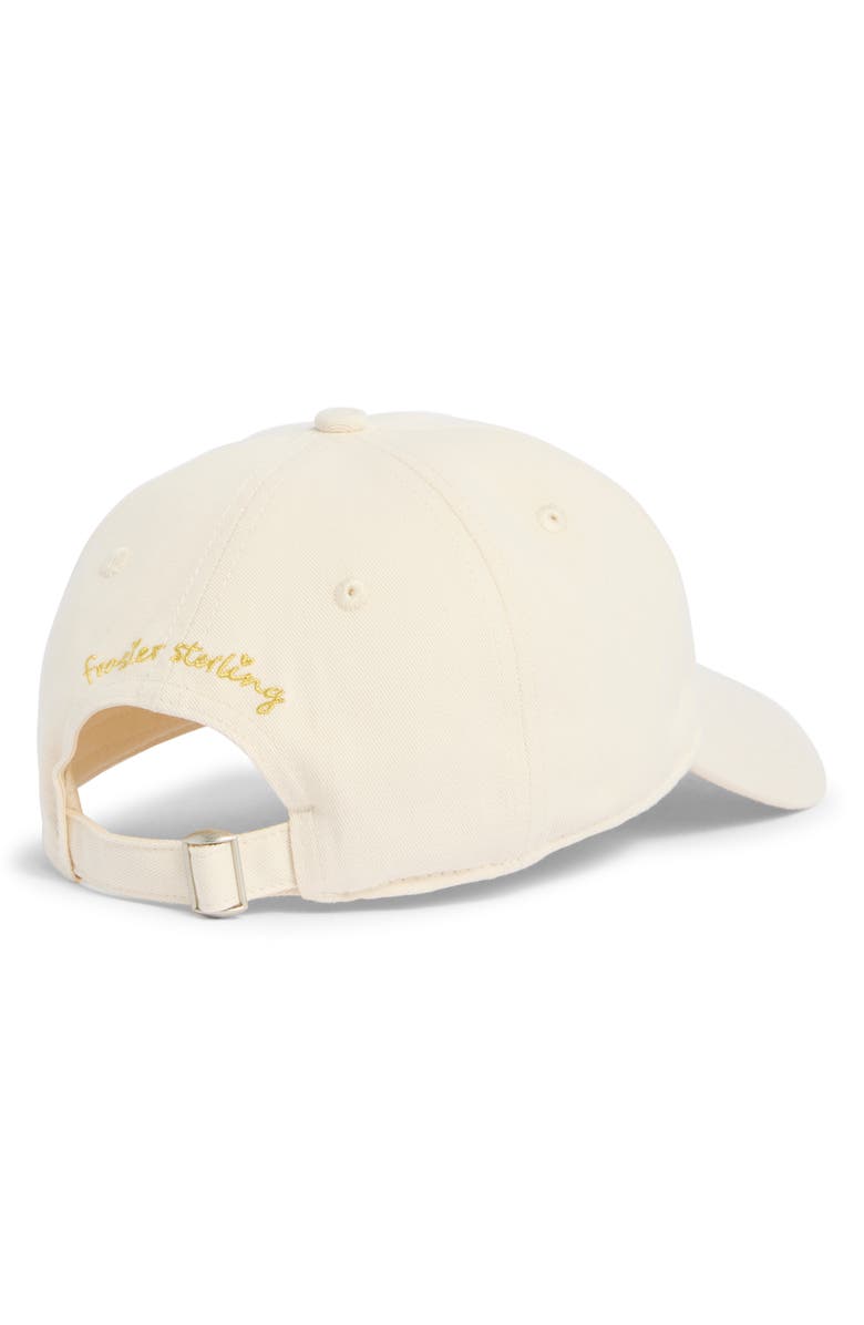 FRASIER STERLING Soleil Baseball Cap, Alternate, color, Cream