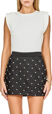 Endless Rose Pleated Shoulder Knit Top