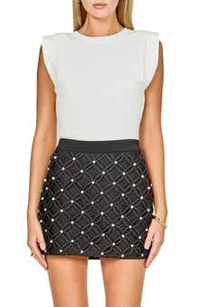 Pleated Shoulder Knit Top