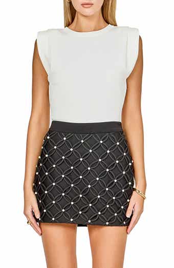 Pleated Shoulder Knit Top
