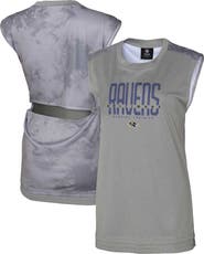 Outerstuff Women's Gray Baltimore Ravens No Sweat Tank Top