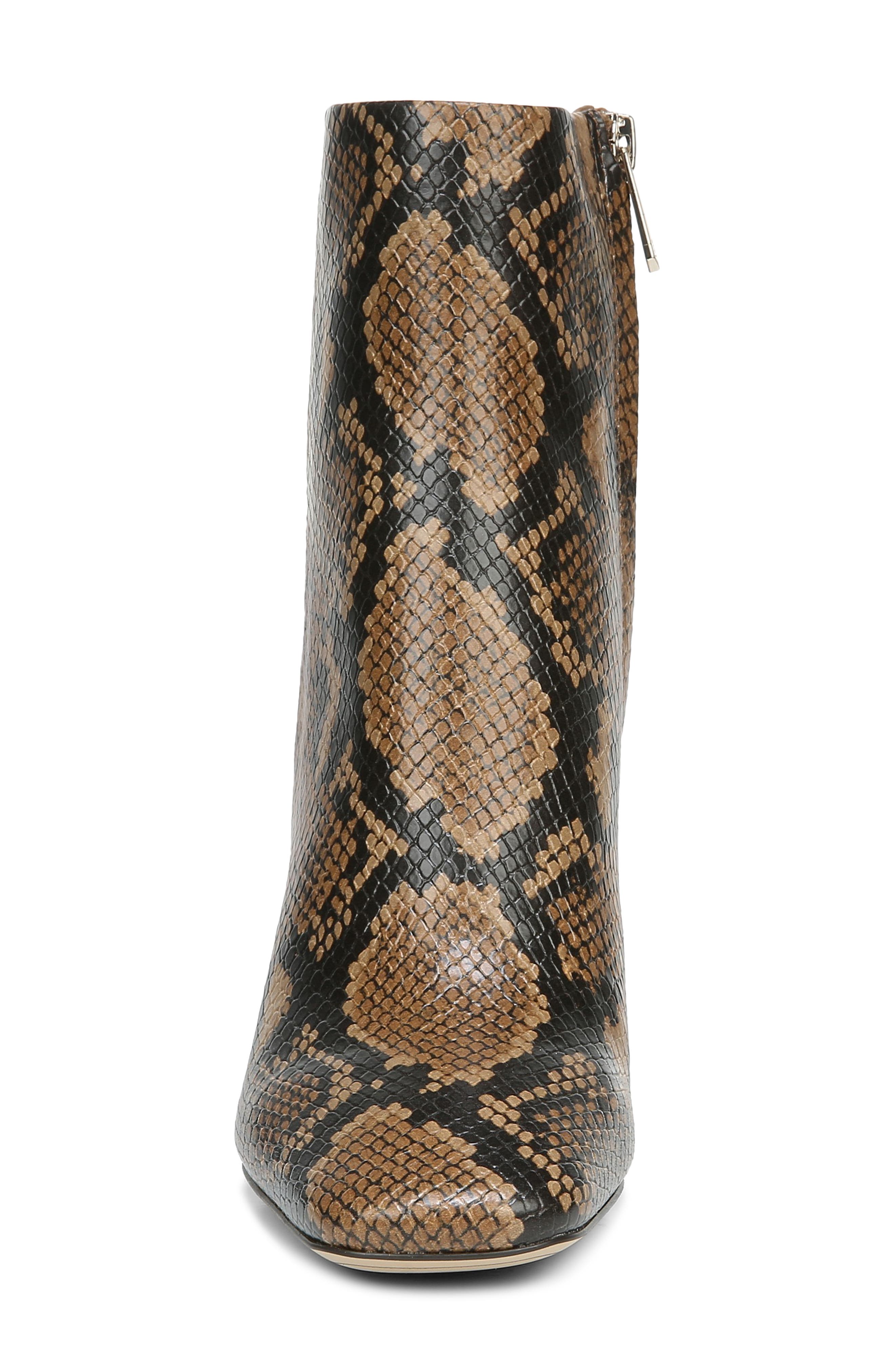 Codie Square Toe Bootie, Alternate, color, CARAMEL MULTI