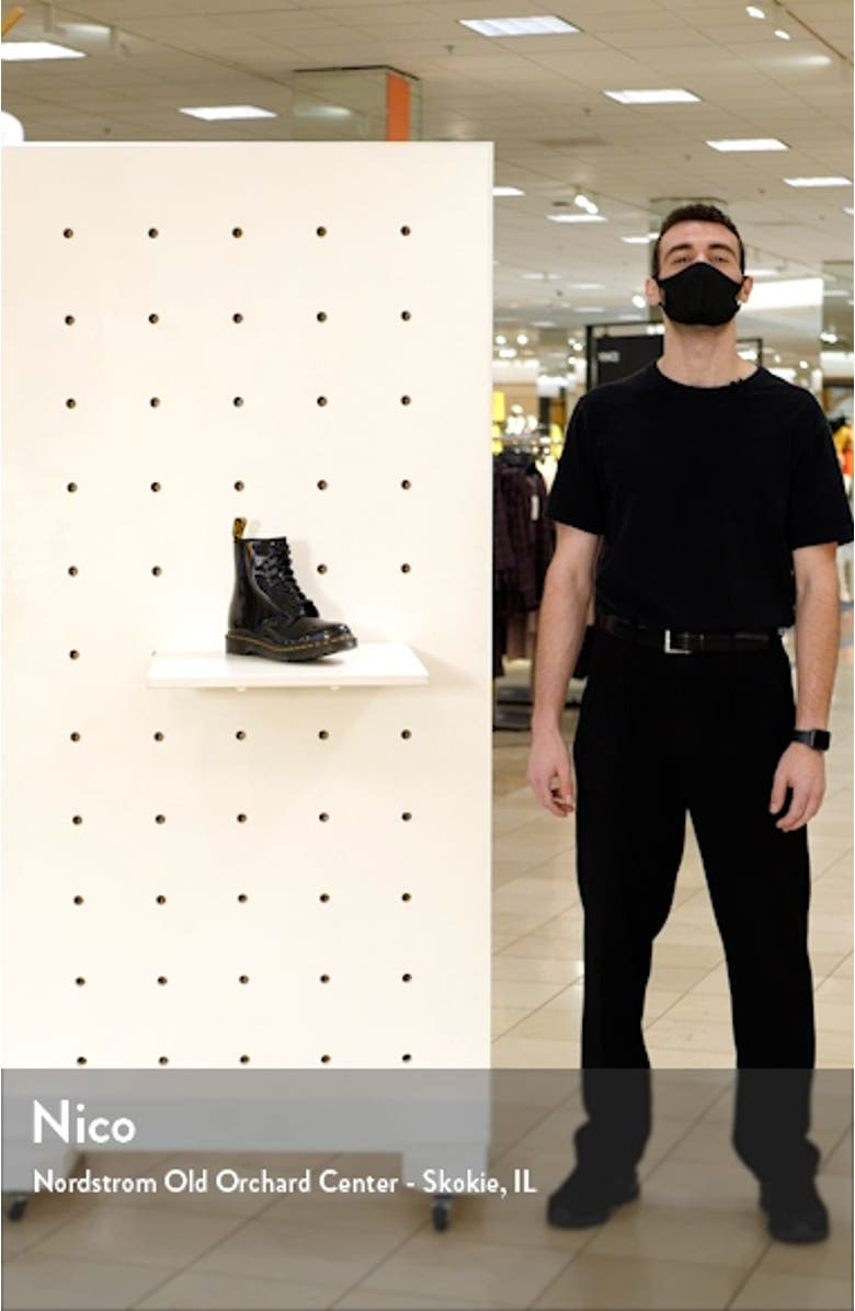 Black Rainbow Patent Leather Boot, sales video thumbnail