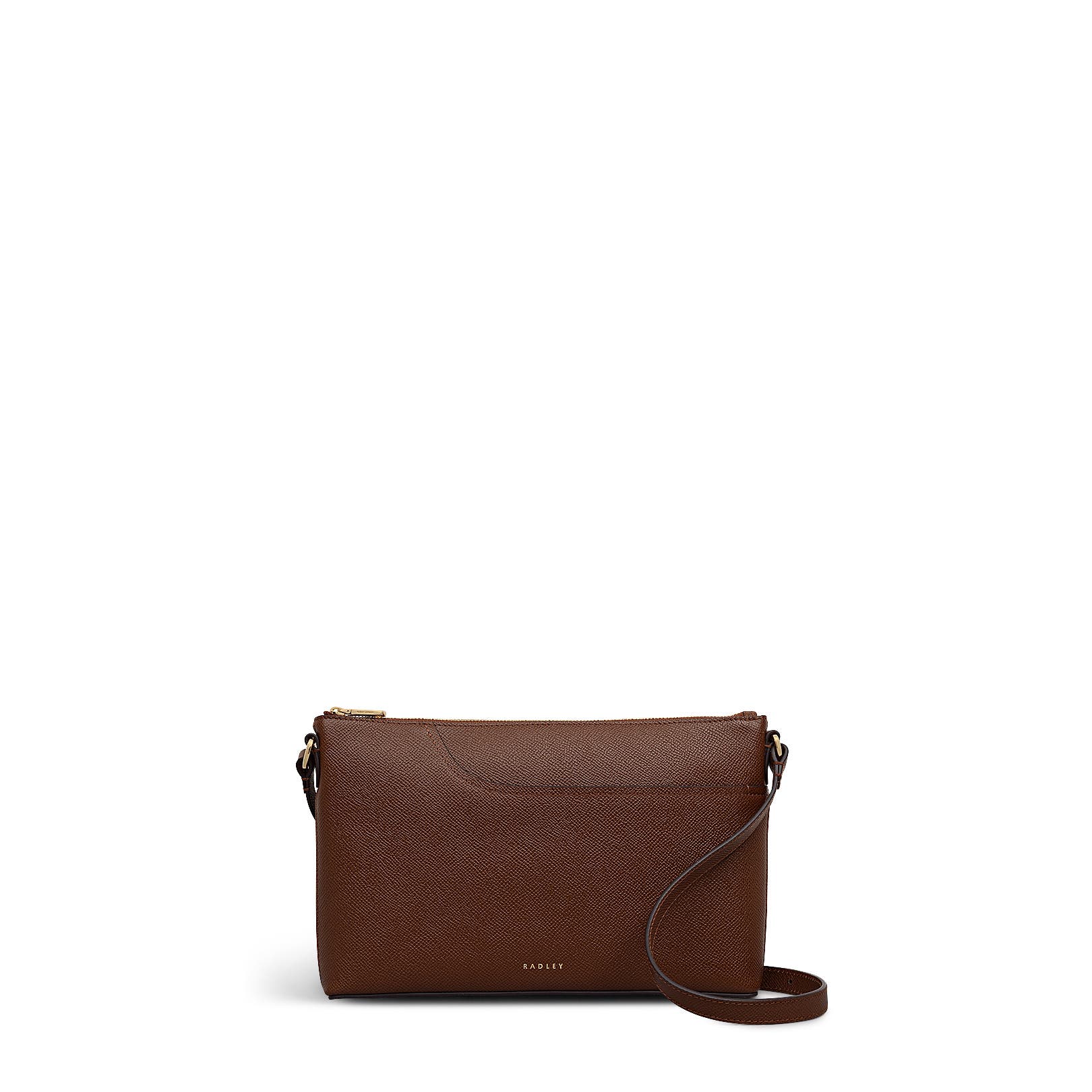 Radley Pockets - Texture Medium Ziptop  Crossbody Bag, Main, color, Chocolate