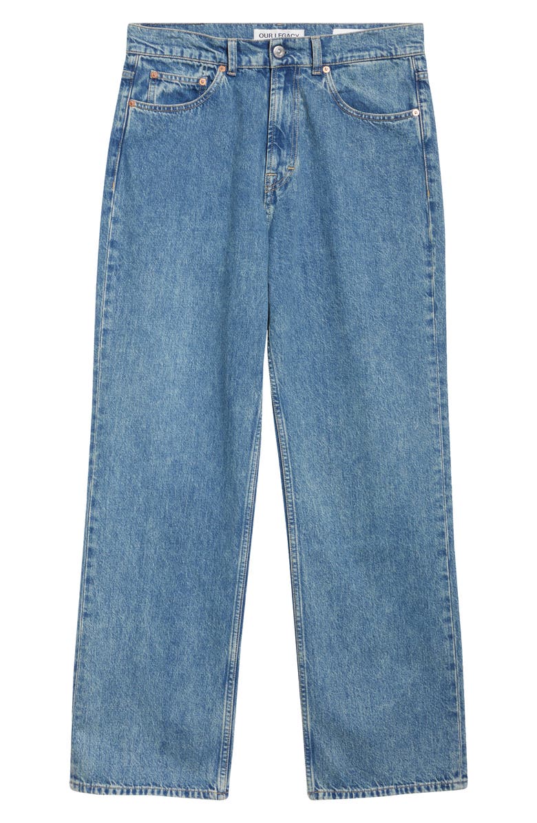 OUR LEGACY Third Cut Wide Straight Leg Jeans, Alternate, color,