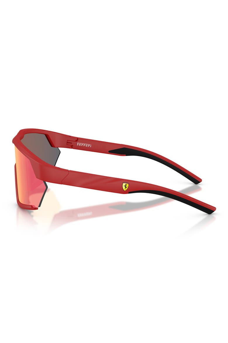 41mm Irregular Sunglasses, Alternate, color, MATTE RED
