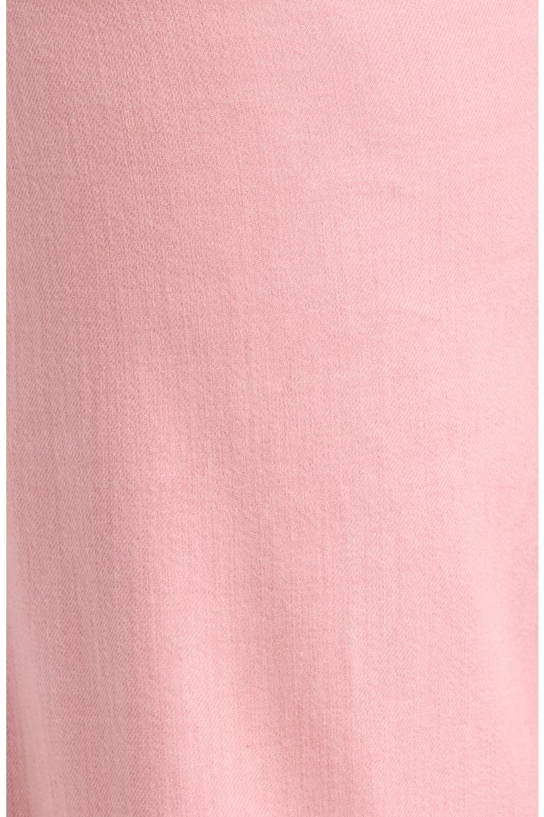 Stride Belted High Waist Ankle Wide Leg Jeans, Alternate, color, MISTY BLUSH
