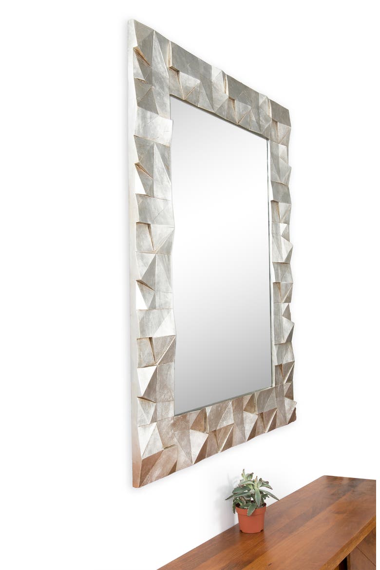 Scape Mirror, Alternate, color, METALLIC SILVER