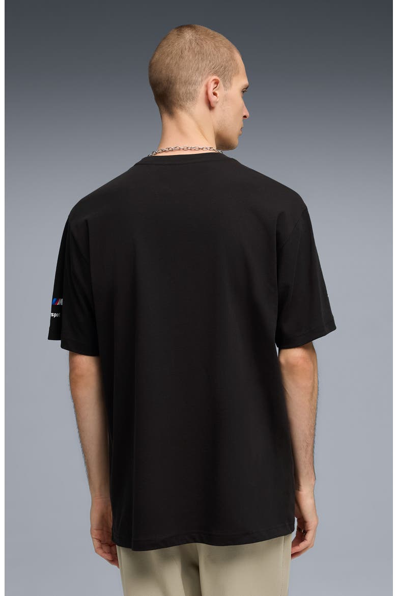 BMW M Motorsport Car Cotton Graphic T-Shirt, Alternate, color, PUMA BLACK