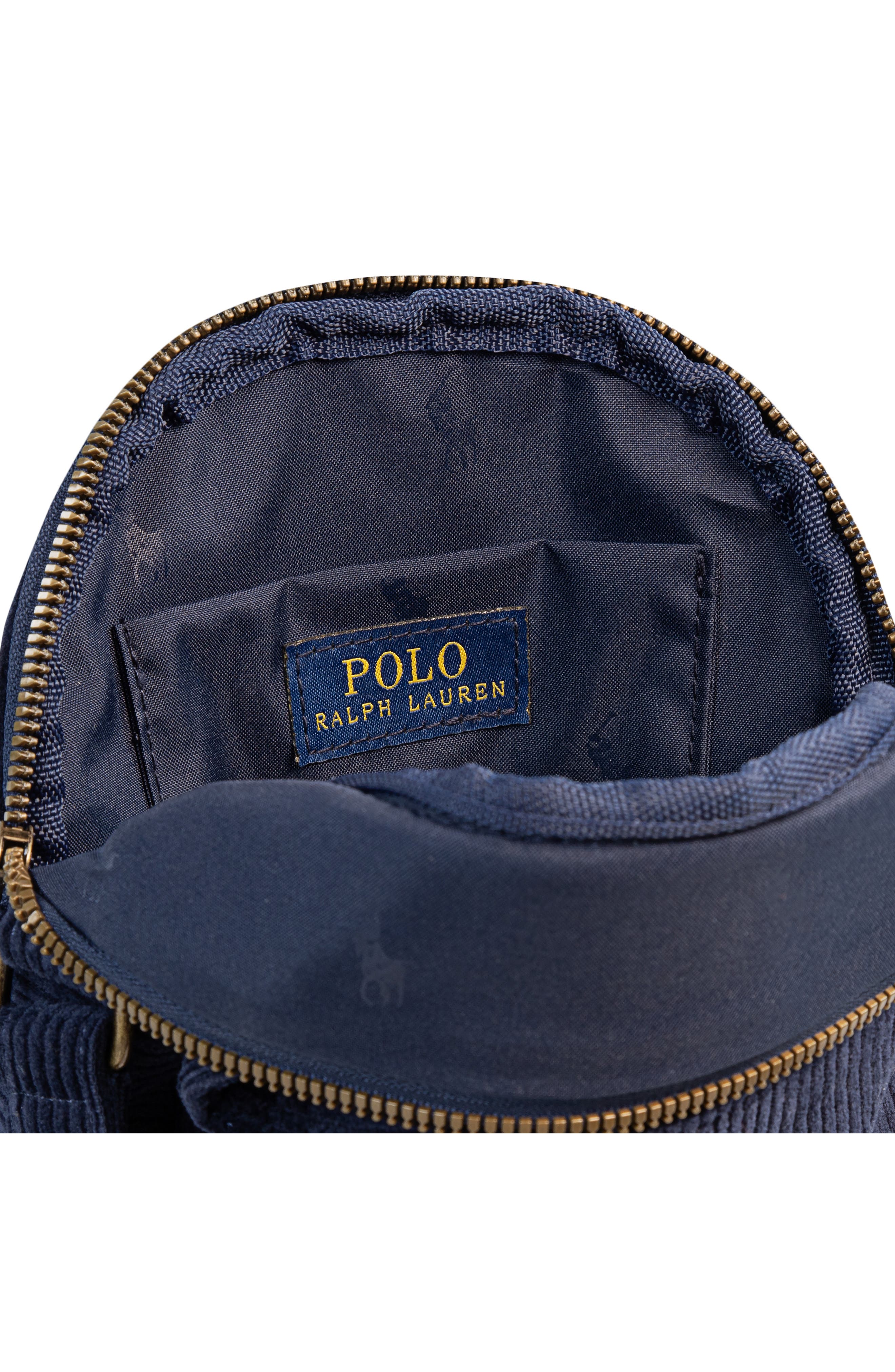 Ralph Lauren Kids' Corduroy Top Handle Bag, Alternate, color, 