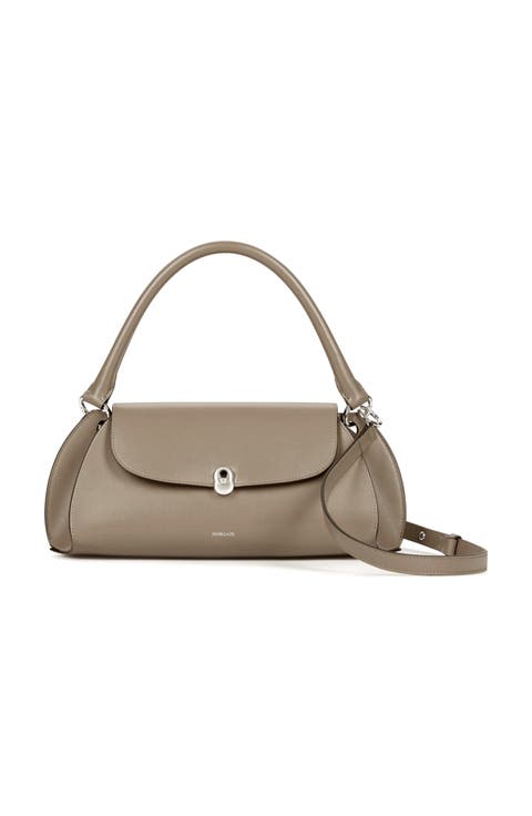 Scallop Calf Leather Bag