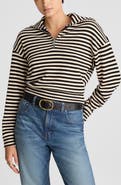 Madewell Stripe Half Zip Top