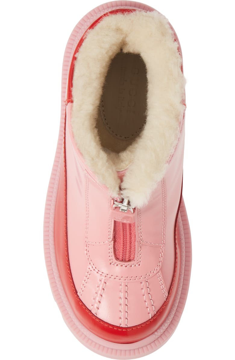 Gucci Cree Faux Fur Lined Boots, Alternate, color,