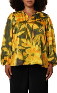 SUNNY LEIGH Tie Front Top