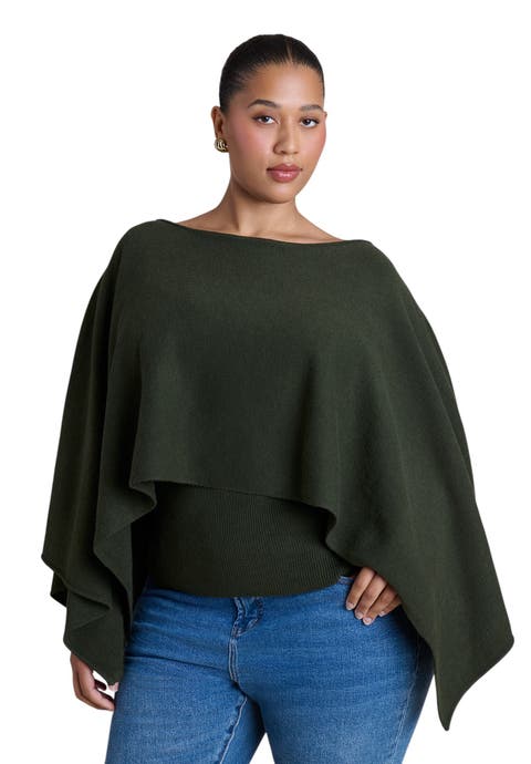 Layered Cape Sweater