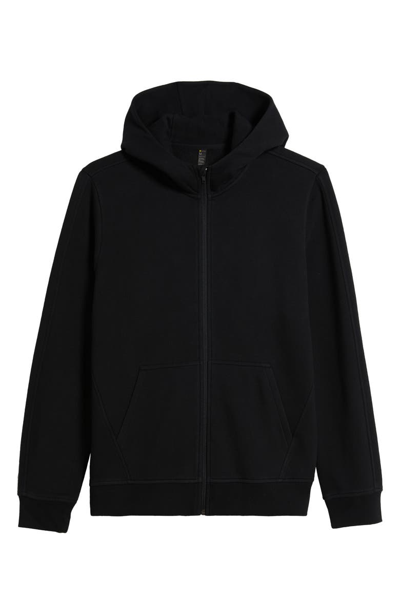 Zella Cloud Fleeze Zip Hoodie, Alternate, color, 