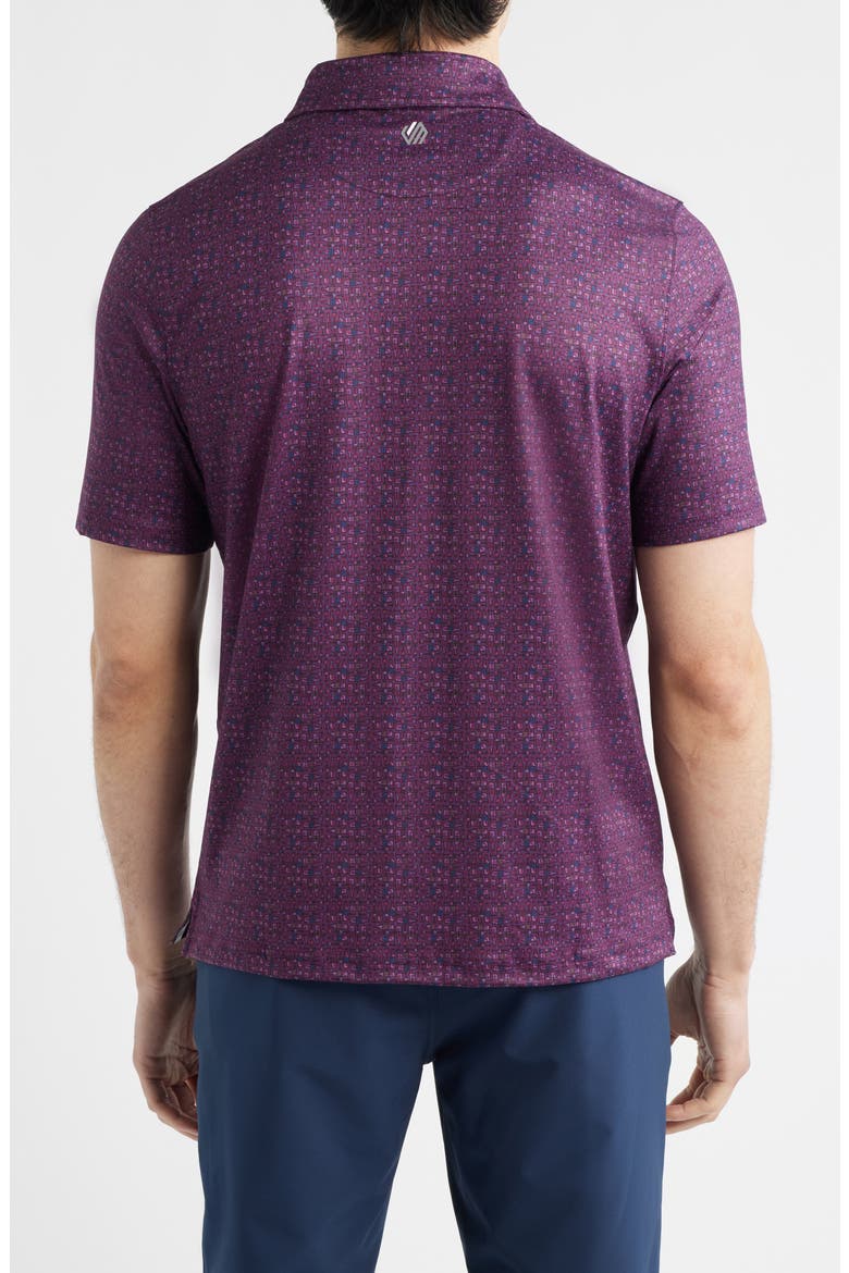 XC® Apex Performance Polo, Alternate, color, BURGUNDY VINO