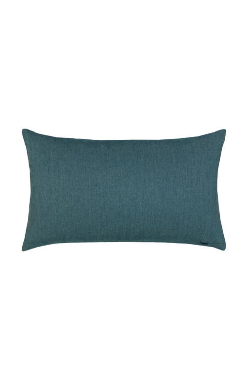Elaine Smith Rope Lumbar Sunbrella Pillow, Blue