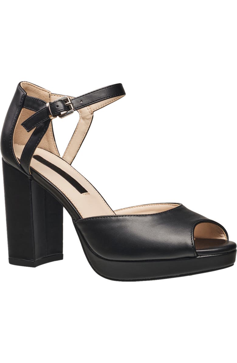 French Connection Platform Sandal, Main, color,