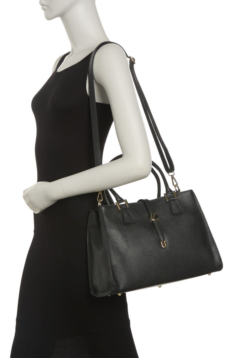 RENATA CORSI Leather Tote, Alternate, color,