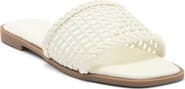 WILD DIVA LOUNGE Sola Woven Slide Sandal