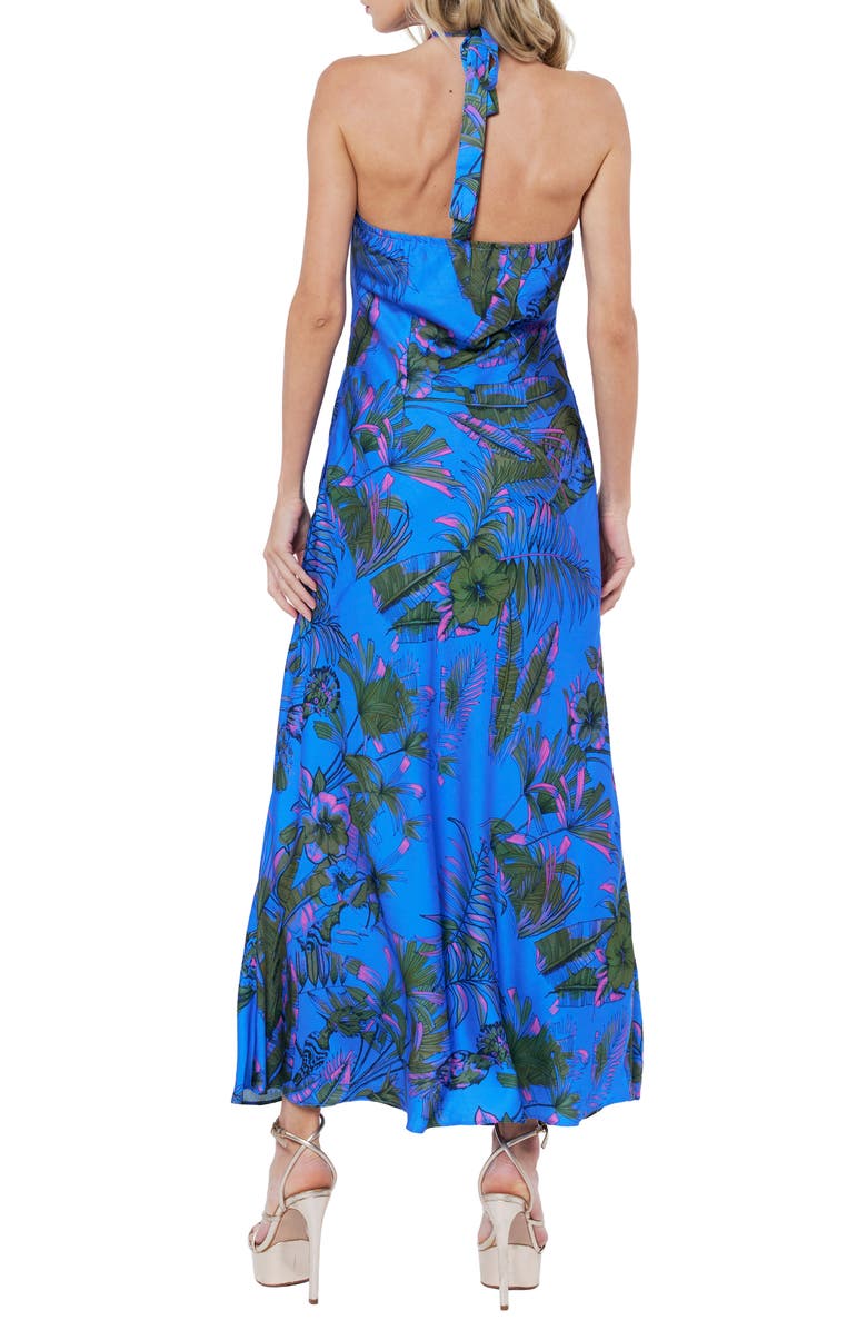 CIEBON Rune Maxi Dress, Alternate, color, Blue Multi