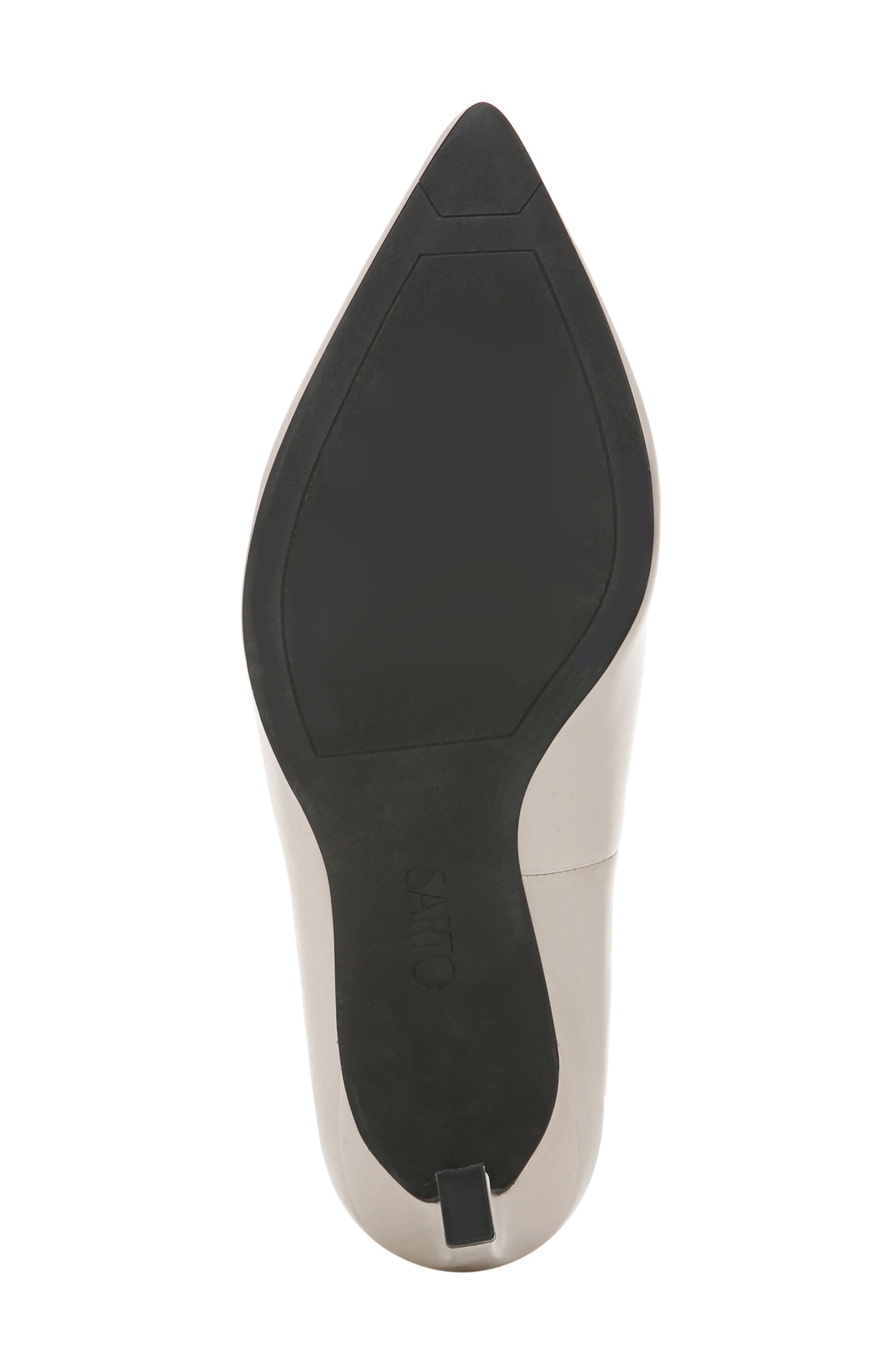 SARTO by Franco Sarto Sarah Ankle Strap Pump, Alternate, color, Soft Grey Leather