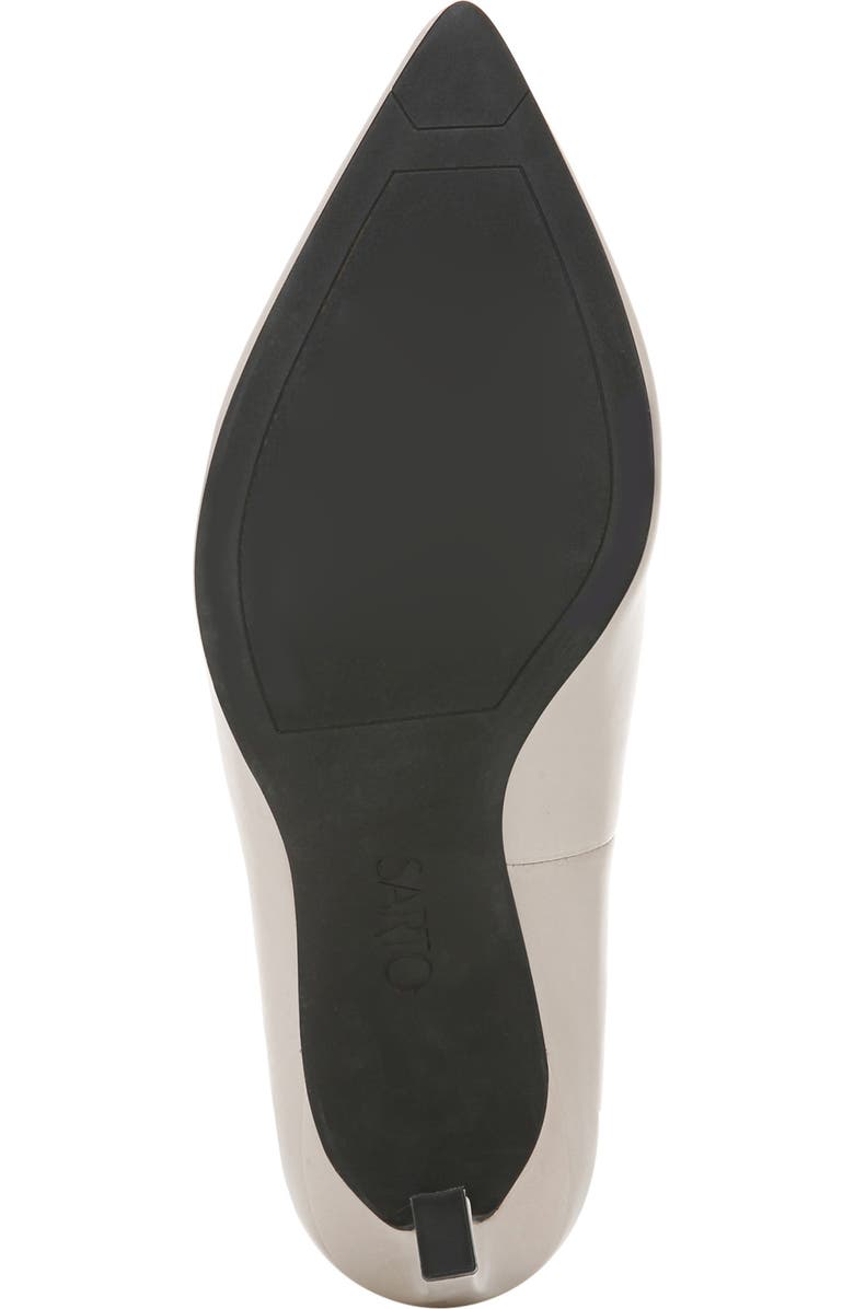 SARTO by Franco Sarto Sarah Ankle Strap Pump, Alternate, color, Soft Grey Leather