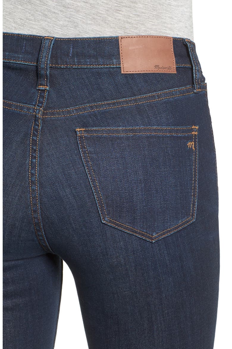 9-Inch High Rise Skinny Jeans, Alternate, color, LARKSPUR