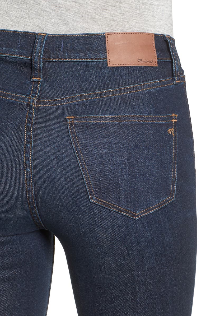 Madewell 9-Inch High Rise Skinny Jeans, Alternate, color, 
