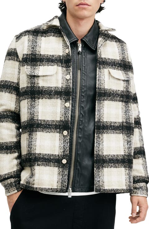 Lapse Plaid Fleece Overshirt