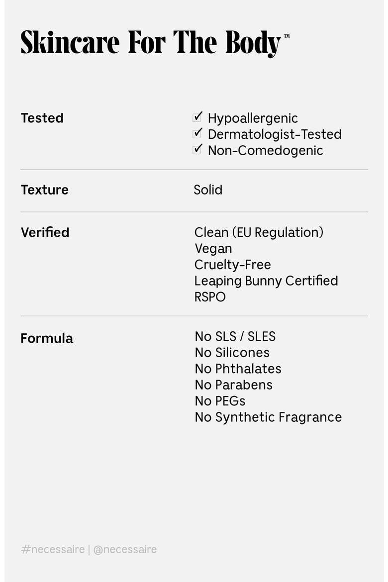 The Body Resurface Bar, Alternate, color, NO COLOR