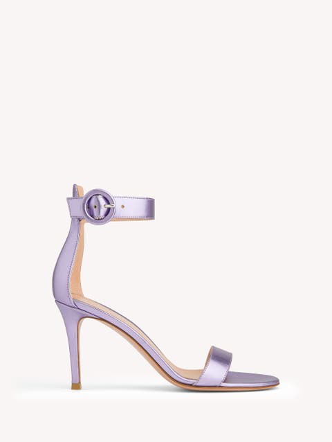 Purple designer heels hotsell