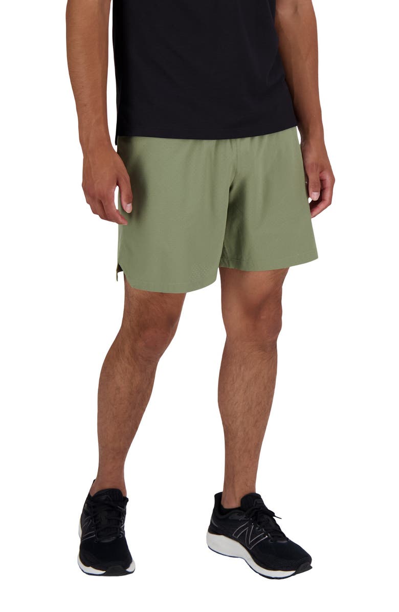 New Balance RC 7-Inch Seamless Running Shorts, Alternate, color, Dark Olivine