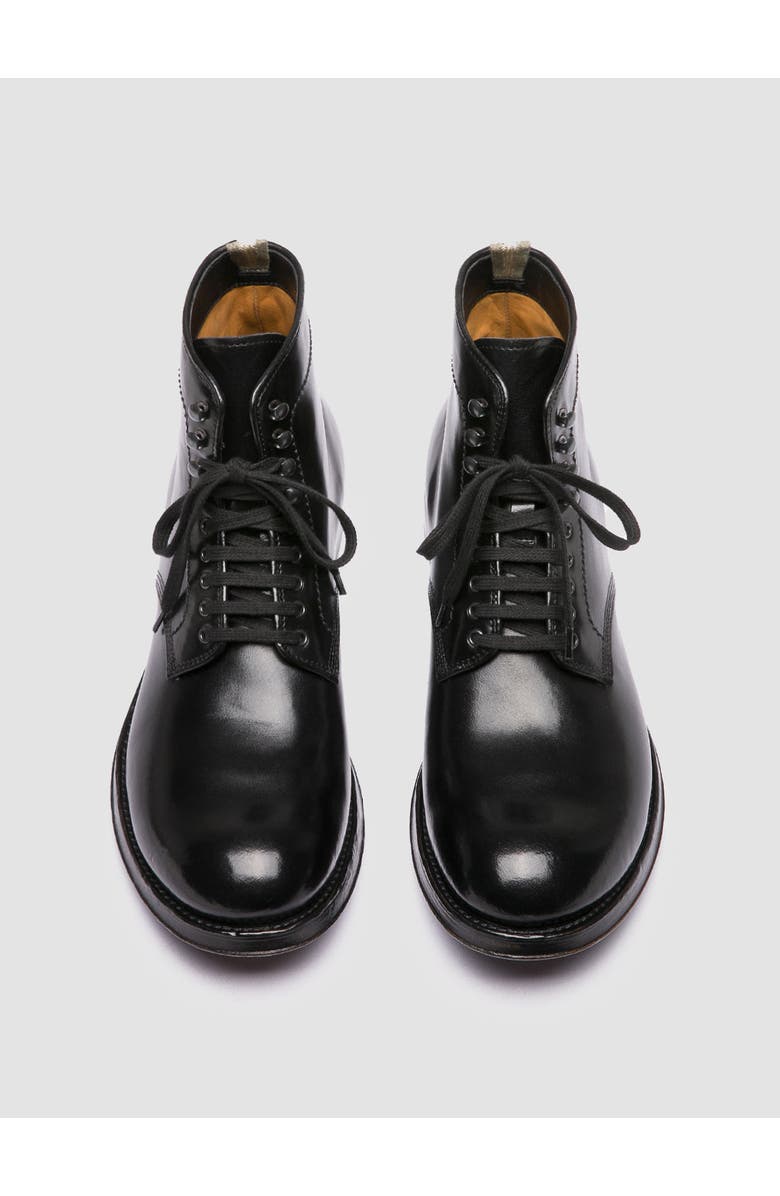 Officine Creative Admiral 004 Black Lace-Up Boot, Alternate, color, Black