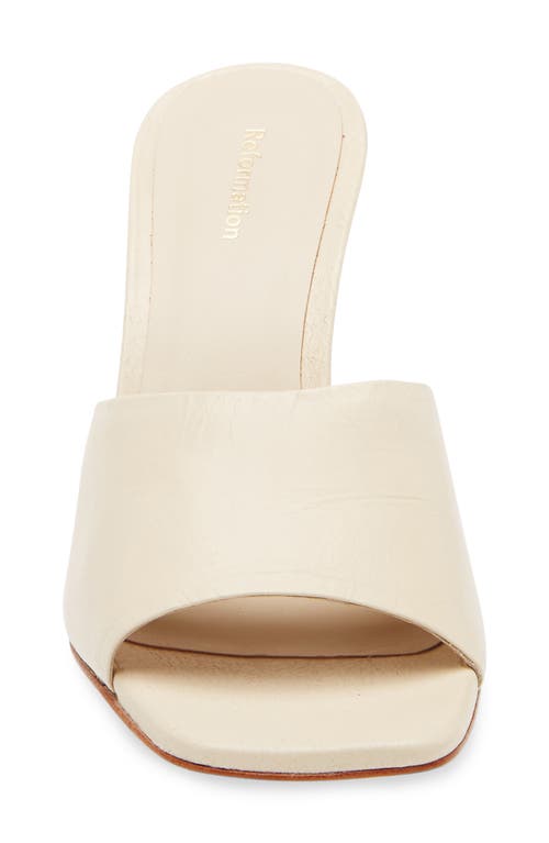 Reformation Enya Wedge Sandal