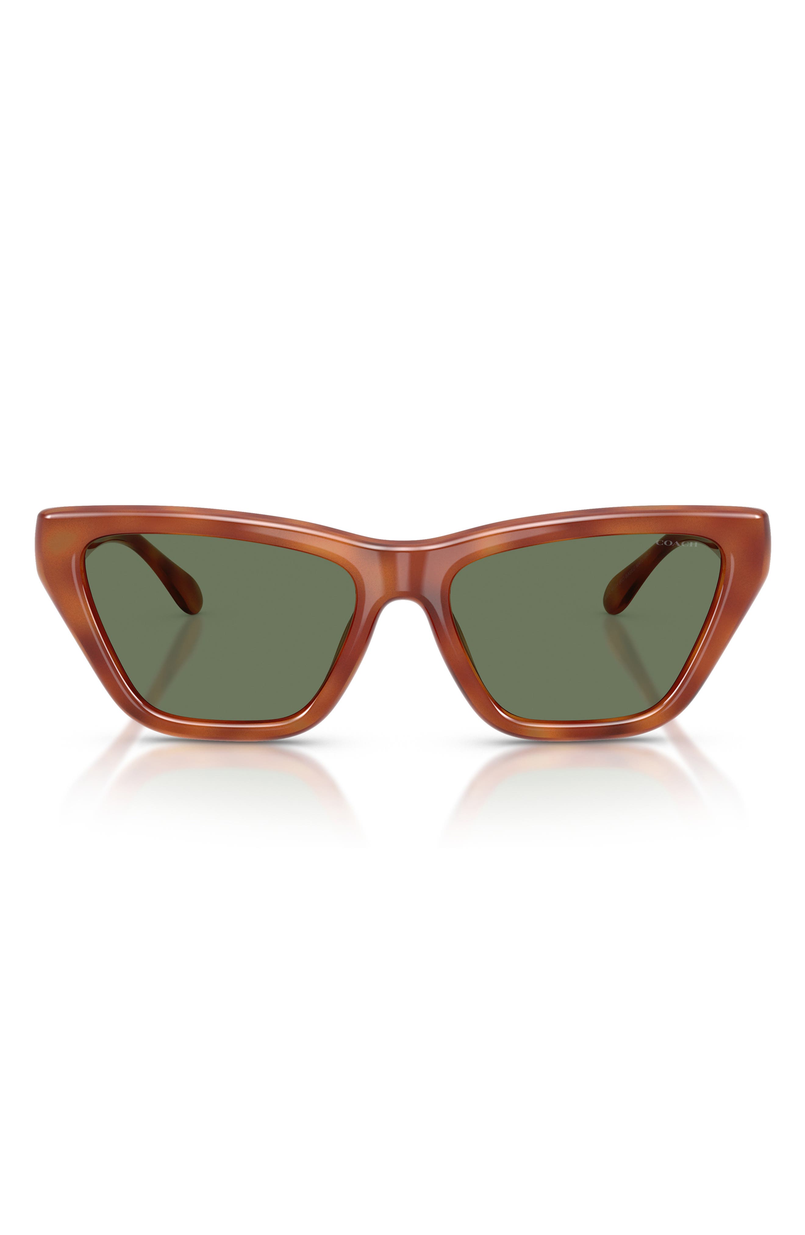 selected CARAMEL TORTOISE / GREEN SOLID