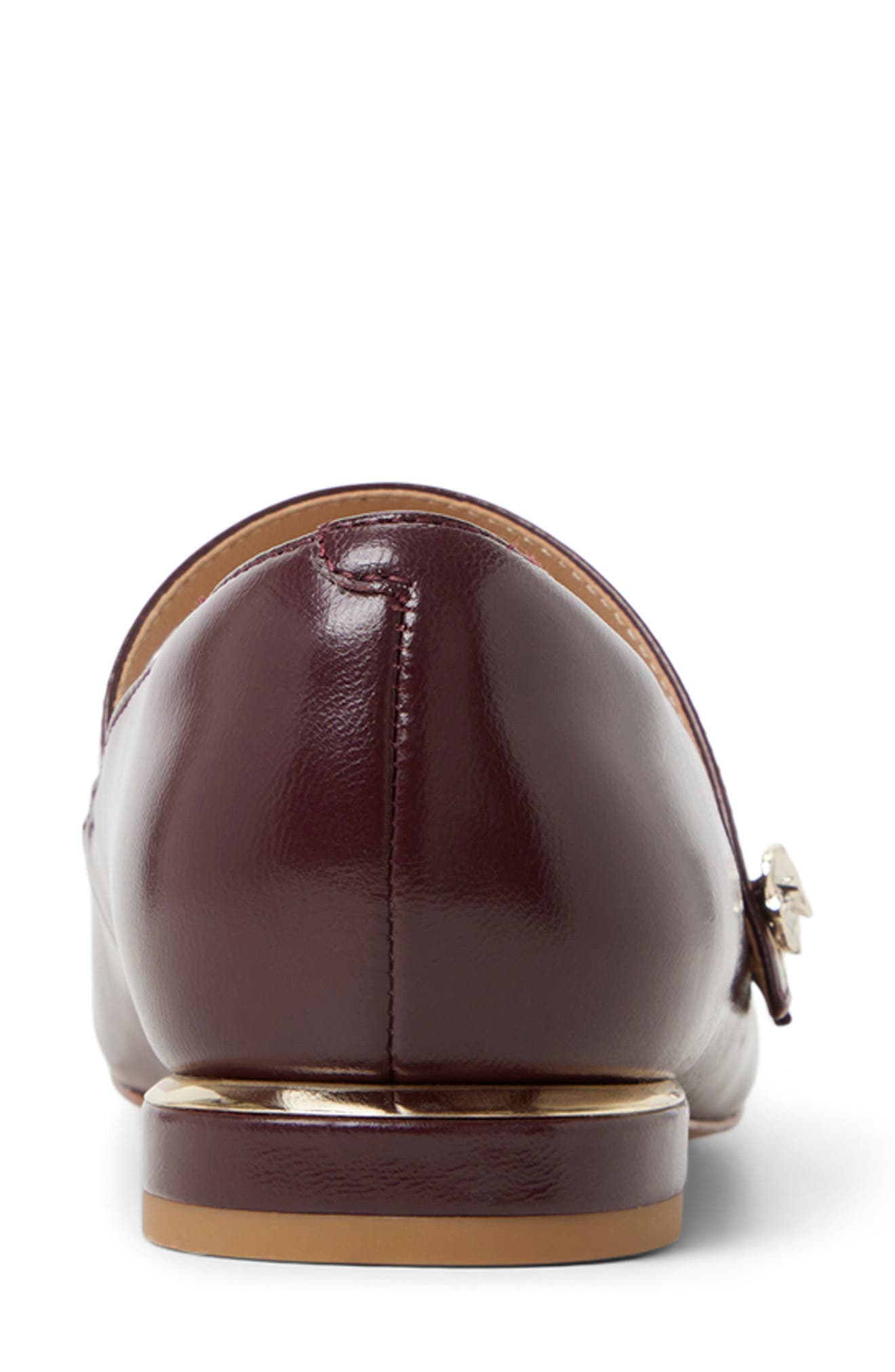 Ted Baker London Maryam Mary Jane Flat, Alternate, color, Bordo