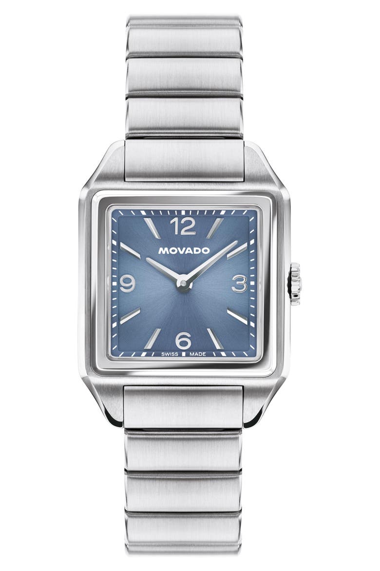 The 1917 Bracelet Watch, 25mm x 34mm, Main, color, BLUE