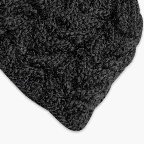 Turtle Fur Millie Wool Pom Beanie In Black