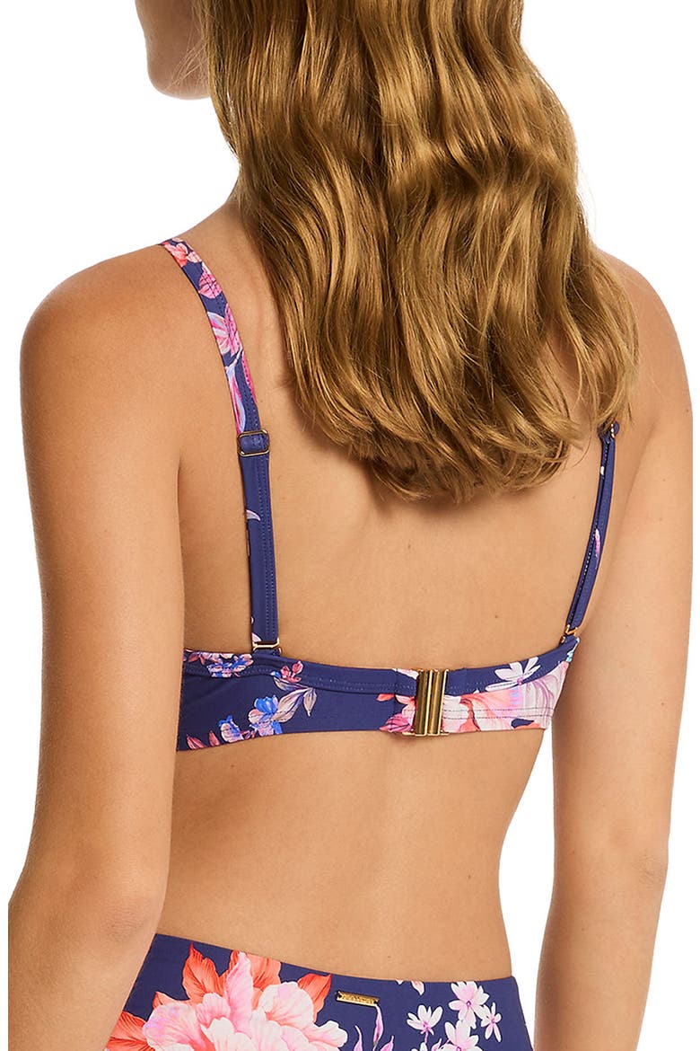 Indochine Crossover Bikini Top, Alternate, color, FRENCH NAVY