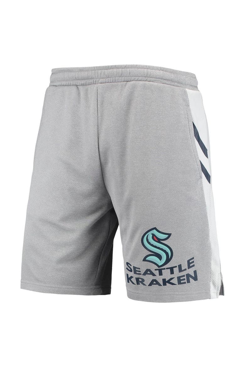 Men's Concepts Sport Gray Seattle Kraken Stature Jam Shorts, Alternate, color, Gray
