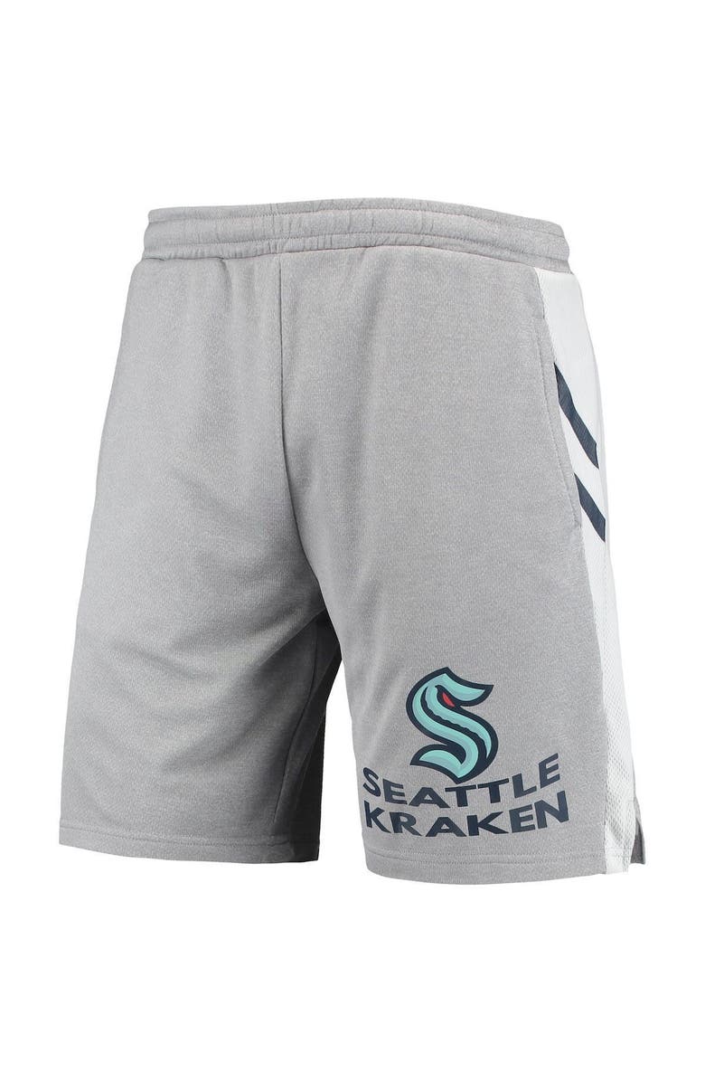 CONCEPTS SPORT Men's Concepts Sport Gray Seattle Kraken Stature Jam Shorts, Alternate, color, 