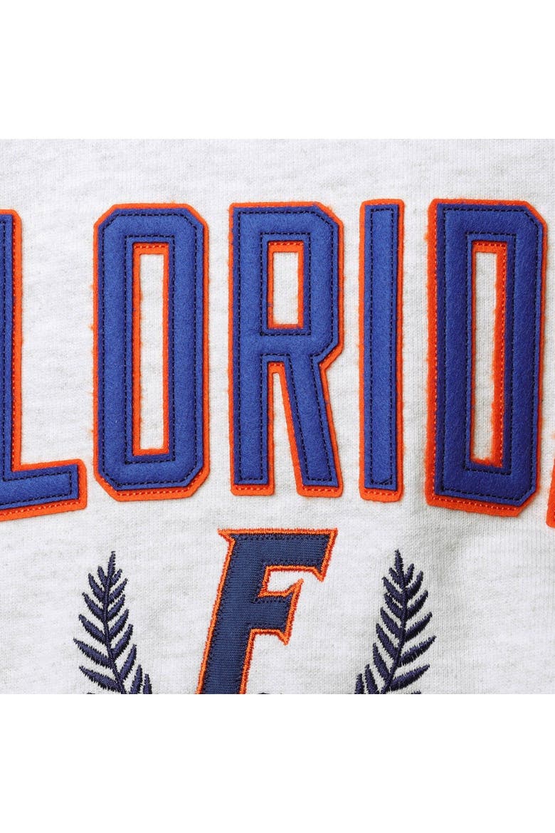 Women's League Collegiate Wear Ash Florida Gators 1636 Cropped Pullover Hoodie, Alternate, color, Ash