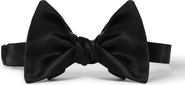 Brunello Cucinelli Cotton and silk satin bow tie
