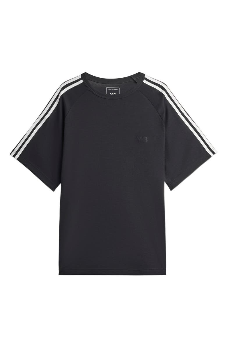 Y-3 3-Stripes T-Shirt, Main, color, Black